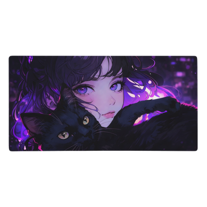 ,,Midnight Cuddle'' Anime Žaidimų Kilimėlis Mousepad