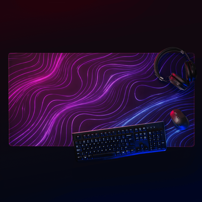 Linijos Raštas Žaidimų Kilimėlis Mousepad