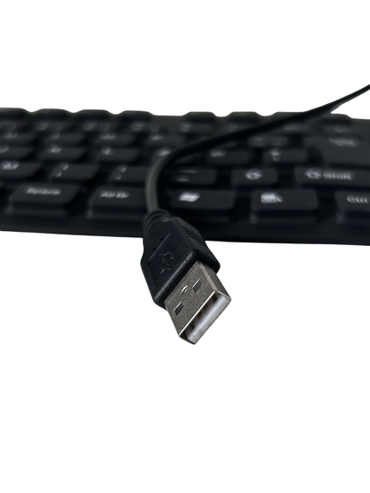 Logilink Lanksti Vandeniui Atspari Skirta Kelionėms USB Klaviatūra