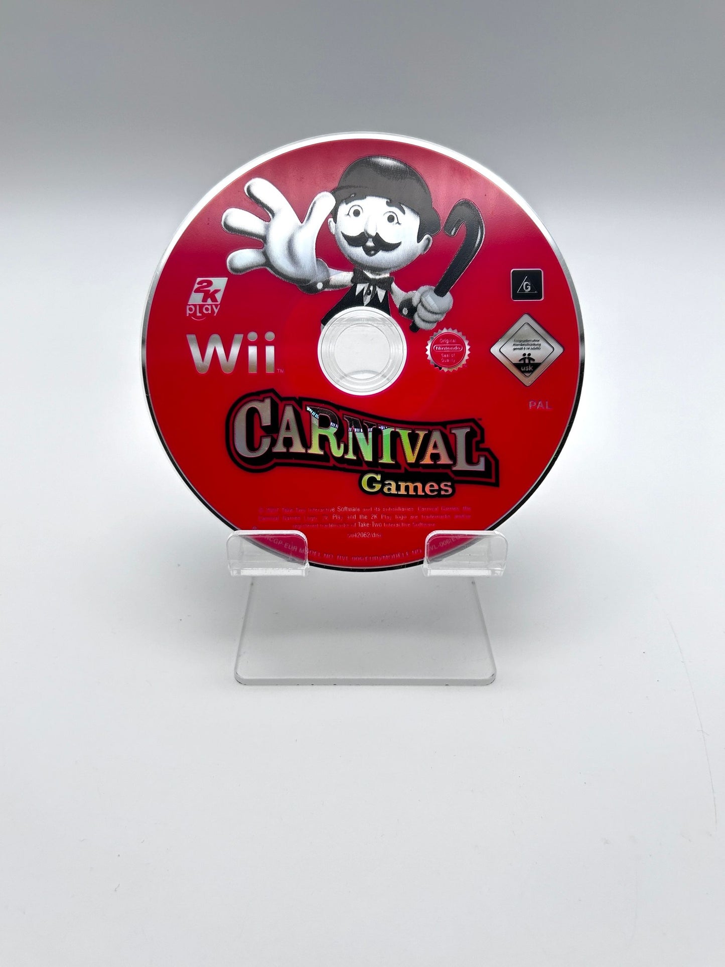 Nintendo Wii ,,Carnival Games" Žaidimų Diskas (PAL)
