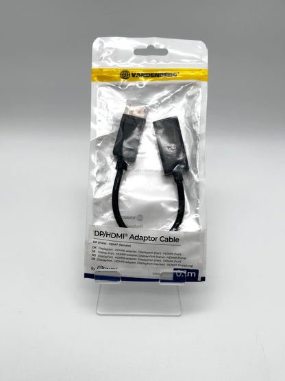 Originalus DP/HDMI Adapteris Cable DisplayPort 0.1m