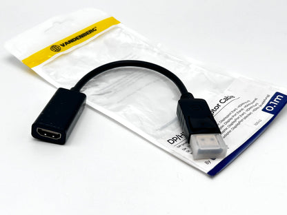 Originalus DP/HDMI Adapteris Cable DisplayPort 0.1m