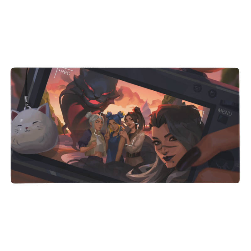 ,,Danger Behind Us'' Valorant Žaidimų Kilimėlis Mousepad