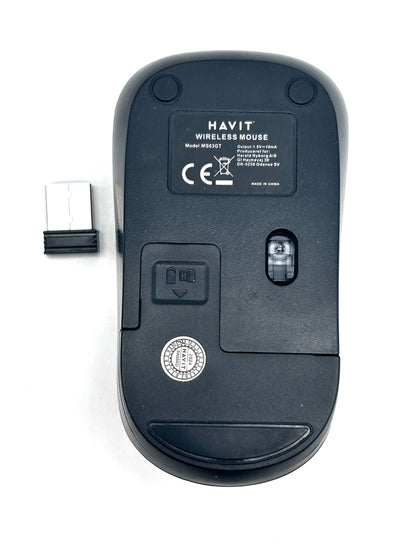Havit MS63GT Wireless Belaidė Biuro Darbo Juoda Pelė