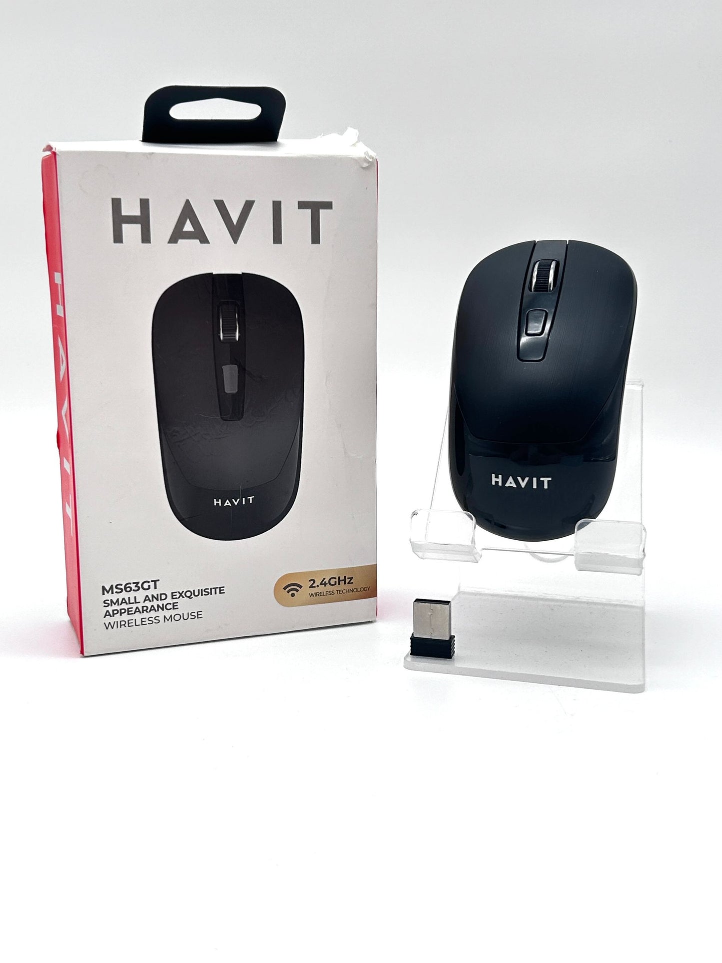 Havit MS63GT Wireless Belaidė Biuro Darbo Juoda Pelė