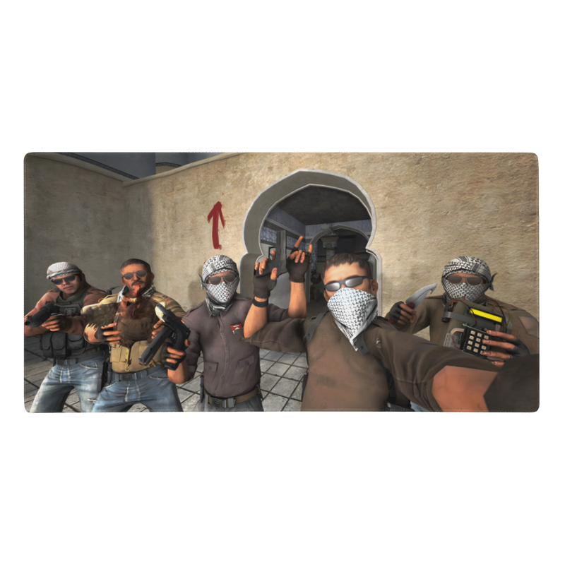 CS:GO Terrorist Selfie - Žaidimų Kilimėlis Mousepad