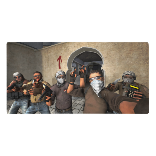 CS:GO Terrorist Selfie - Žaidimų Kilimėlis Mousepad