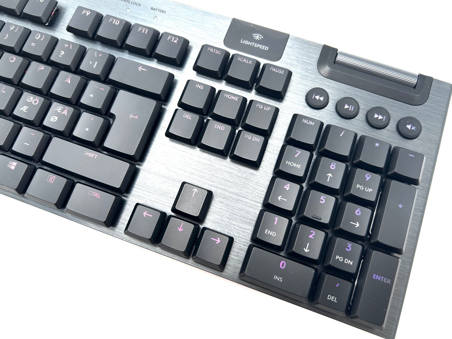 Logitech G915 Wireless (Tactile) RGB Mechaninė Gaming Žaidimų Klaviatūra