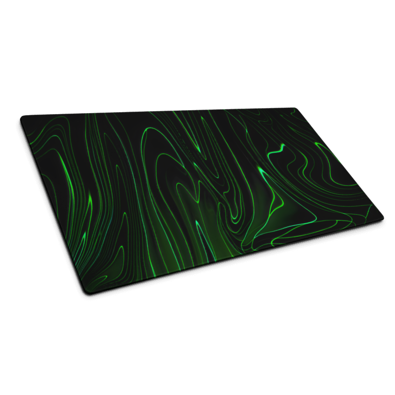Razer Temos Žaidimų Žalias Juodas Kilimėlis Mousepad
