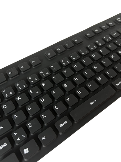 Logilink Lanksti Vandeniui Atspari Skirta Kelionėms USB Klaviatūra