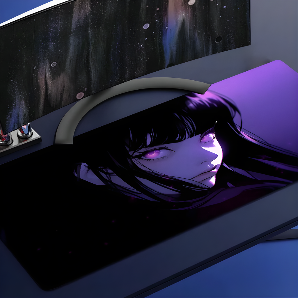 ,,Anime Girl'' Žaidimų Kilimėlis Mousepad 60x30x0.2cm
