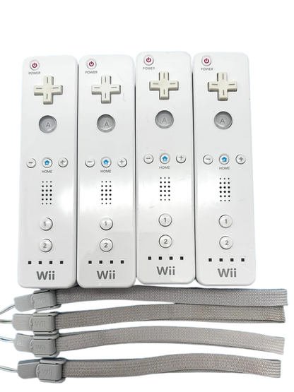 4 VNT Originalūs Nintendo Wii Balti Valdikliniai Pulteliai