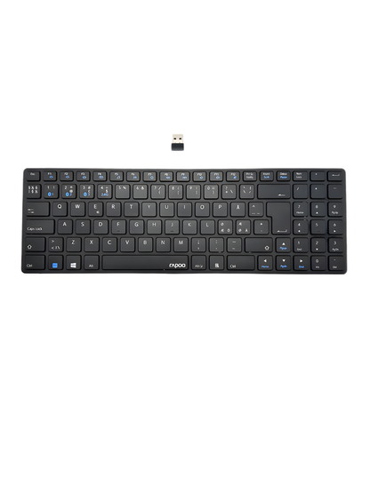Rapoo Multi-mode 9300T Slim Wireless Belaidė Darbo / Ofiso Klaviatūra