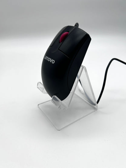 Originali Lenovo Ofiso / Darbo USB Laidinė Juoda Pelė