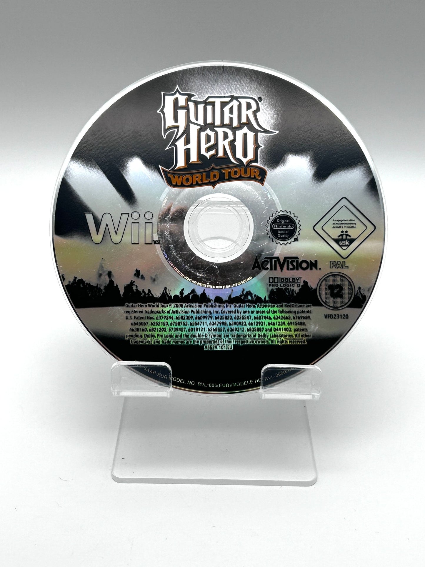Nintendo Wii RVL-001 Žaidimų Konsolės Baltas Rinkinys
