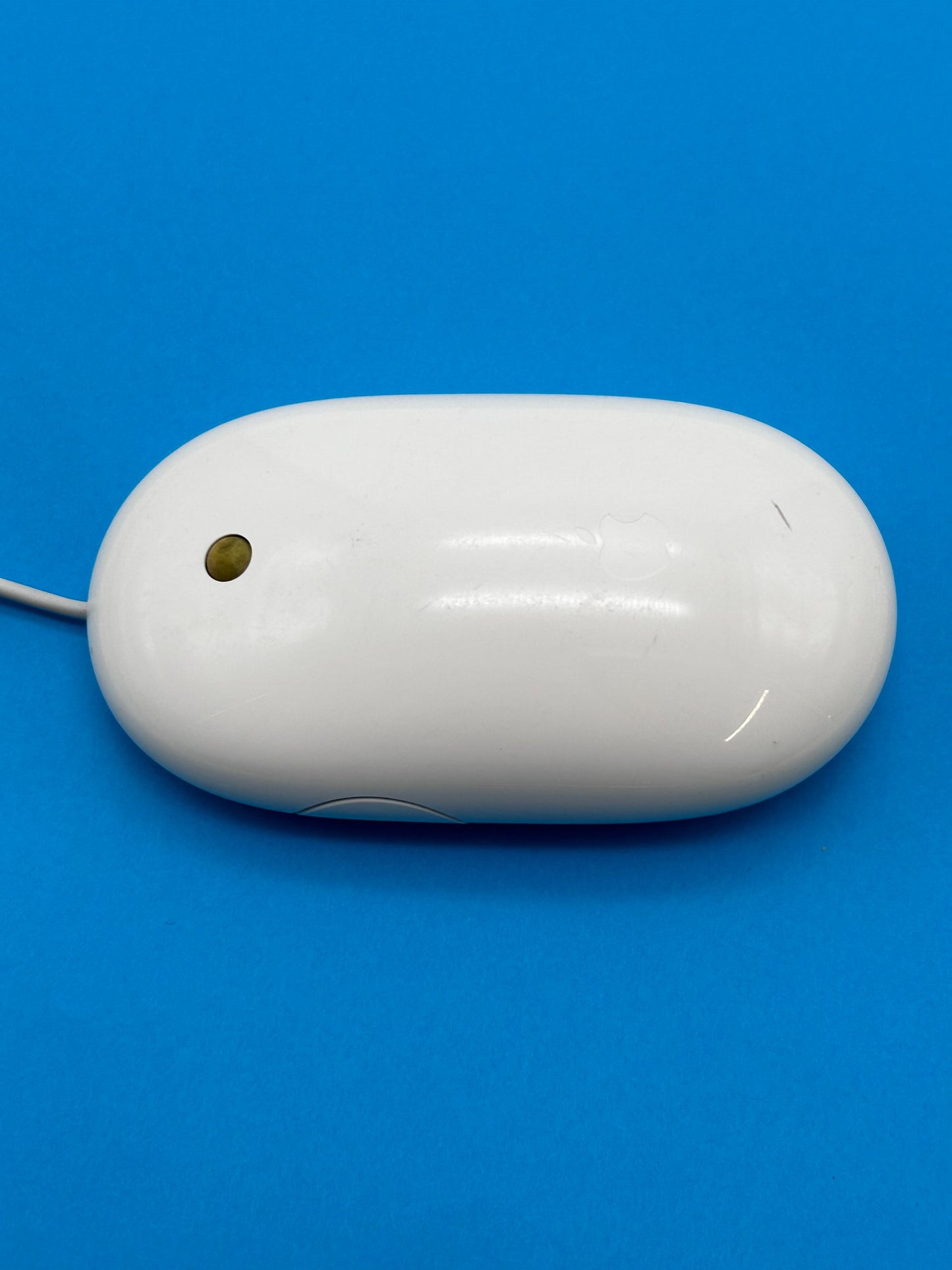 Originali Apple Mighty Mouse A1152 Laidinė Balta Pelė EMC No.: 2058