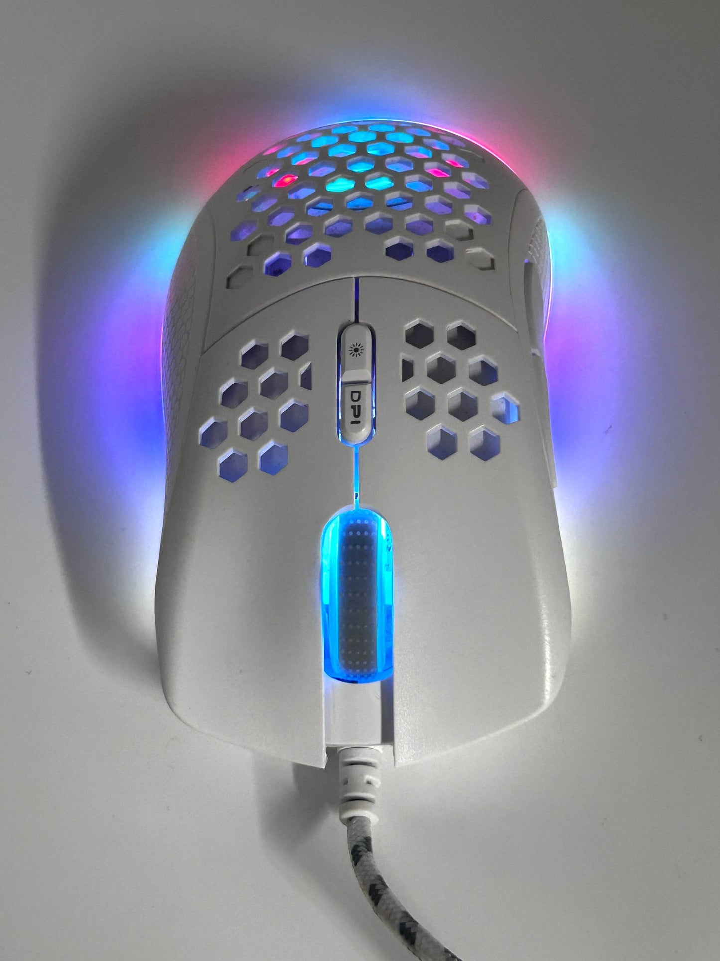 NOS M600 USB Laidinė Gaming Žaidimų Balta Pelė
