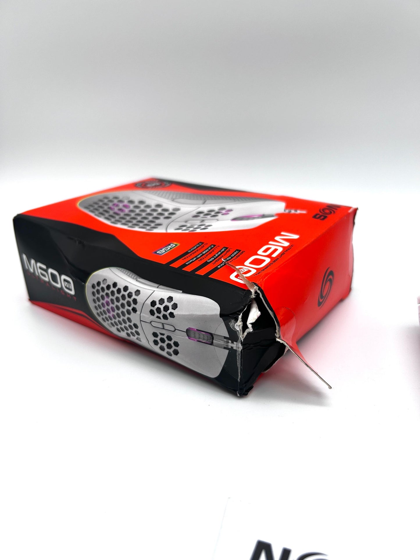 NOS M600 USB Laidinė Gaming Žaidimų Balta Pelė