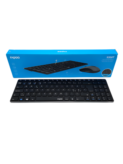 Rapoo Multi-mode 9300T Slim Wireless Belaidė Darbo / Ofiso Klaviatūra