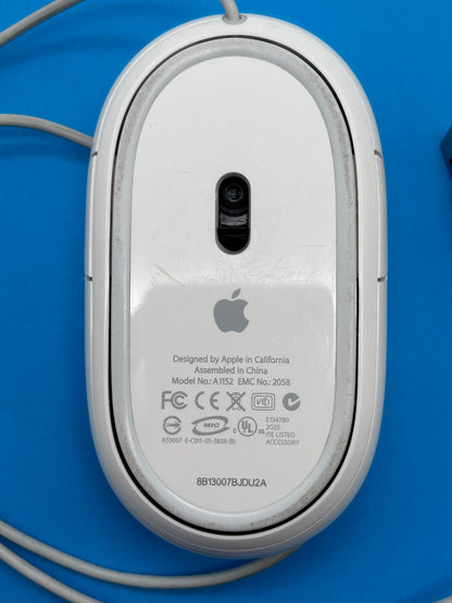 Originali Apple Mighty Mouse A1152 Laidinė Balta Pelė EMC No.: 2058