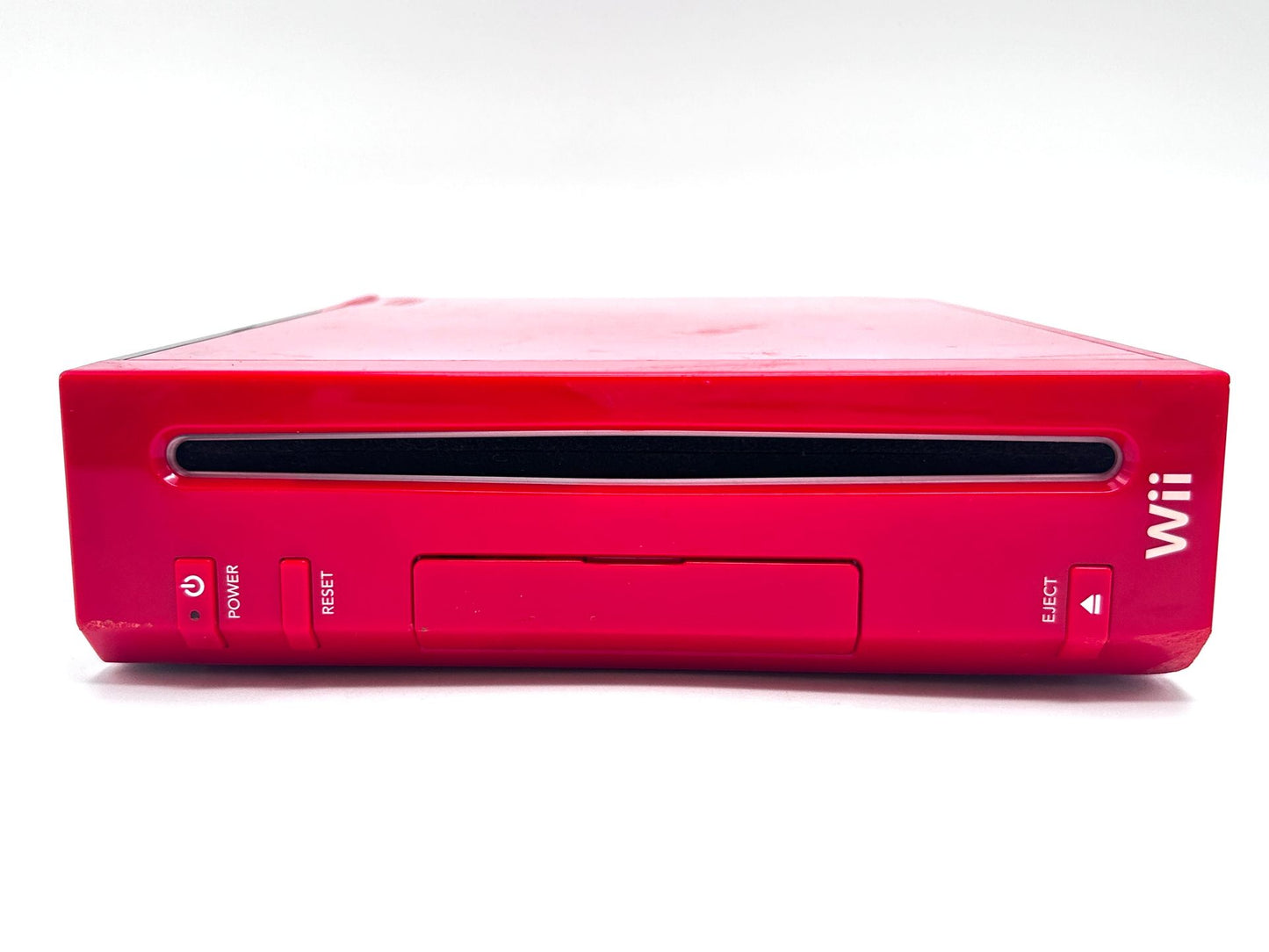 Nintendo Wii RVL-001 Žaidimų Konsolės Raudonas Rinkinys Dviems