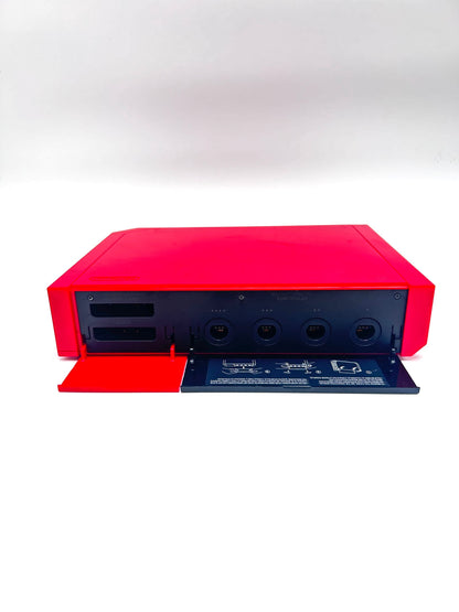 Nintendo Wii RVL-001 Žaidimų Konsolės Raudonas Rinkinys Dviems