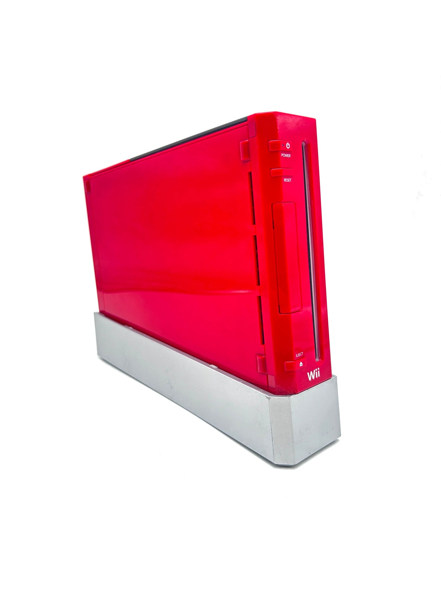 Nintendo Wii RVL-001 Žaidimų Konsolės Raudonas Rinkinys Dviems