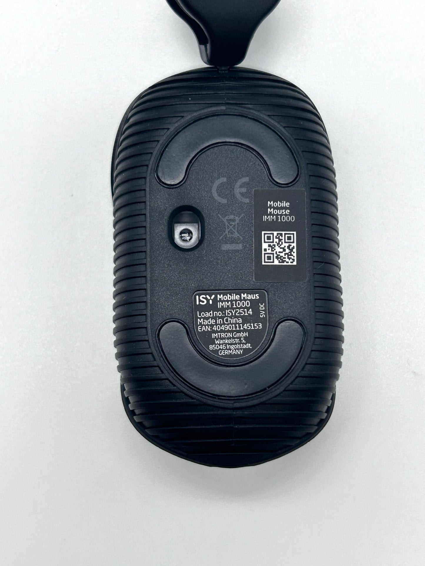 Mobile Mouse ISY Mini Juoda USB Laidinė Pelė