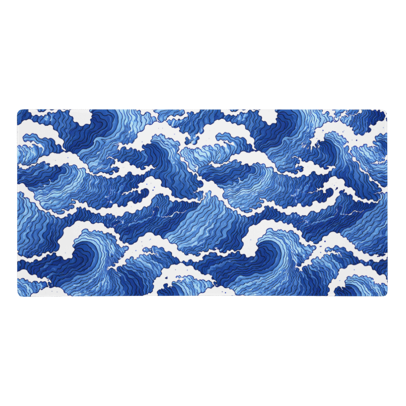 ,,Japoniškos Bangos'' Žaidimų Kilimėlis Mousepad