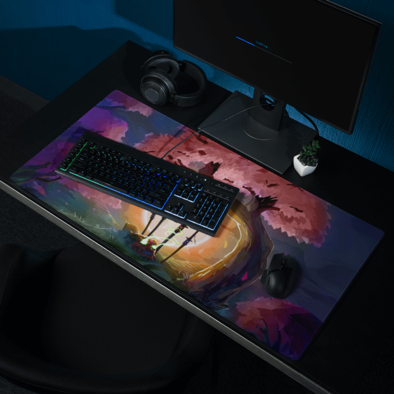 ,,Cherry Blossom'' Valorant Žaidimų Kilimėlis Mousepad