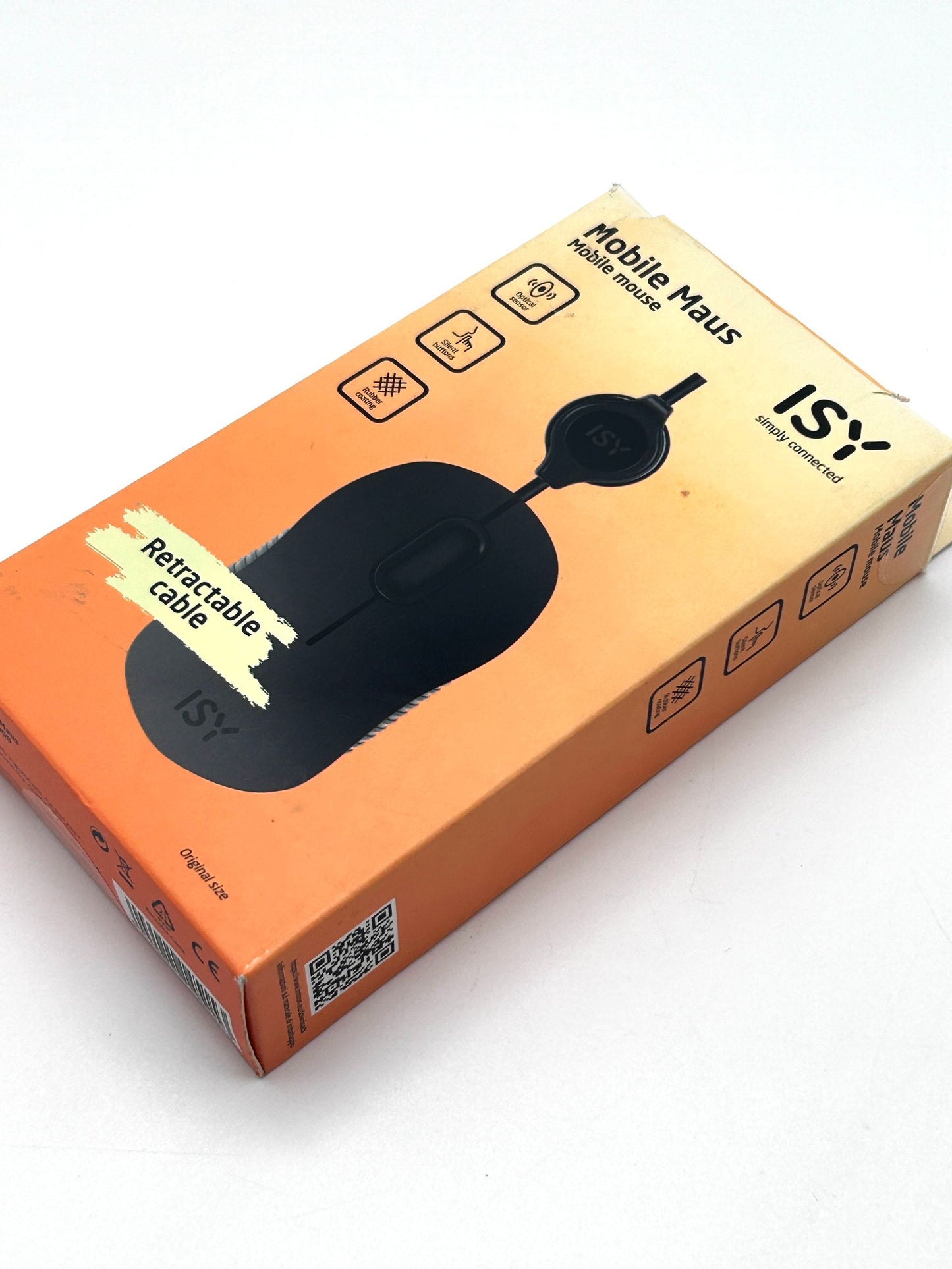 Mobile Mouse ISY Mini Juoda USB Laidinė Pelė