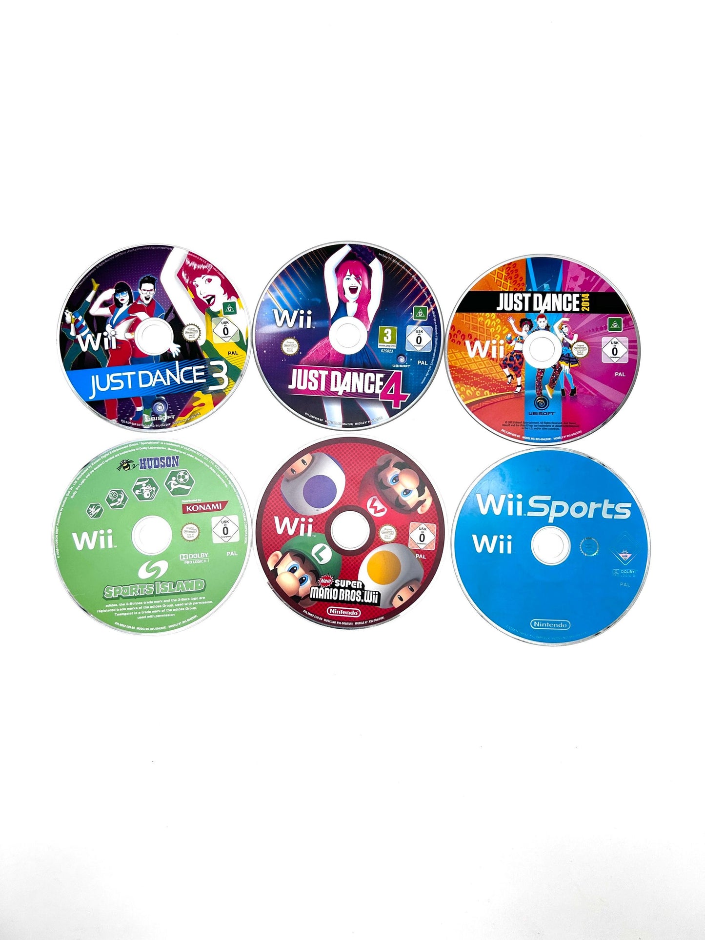 Nintendo Wii RVL-101 Žaidimų Konsolės Juodas Rinkinys