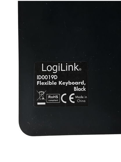 Logilink Lanksti Vandeniui Atspari Skirta Kelionėms USB Klaviatūra