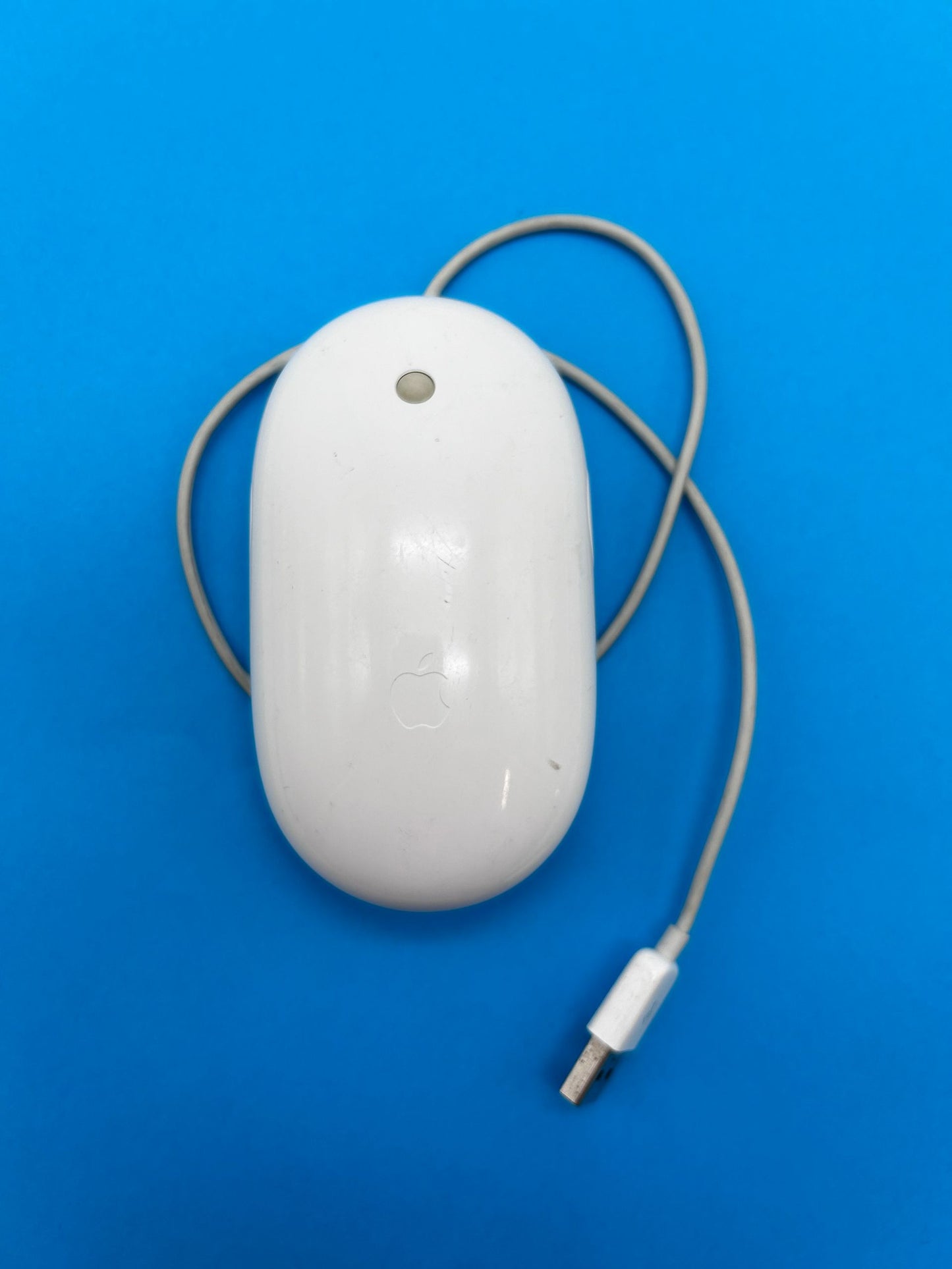 Originali Apple Mighty Mouse A1152 Laidinė Balta Pelė EMC No.: 2058