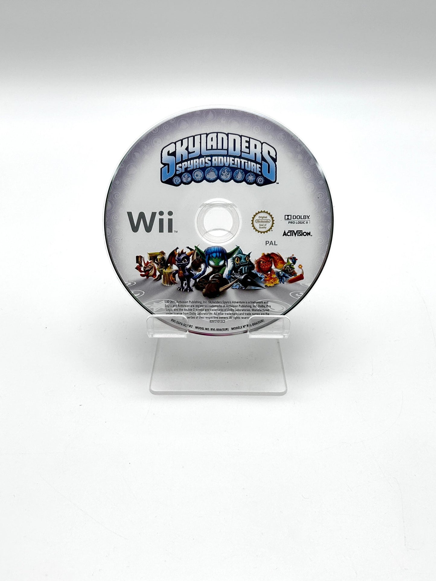 Nintendo Wii ,,Skylanders Spyros Adventure" Žaidimų Diskas (PAL)