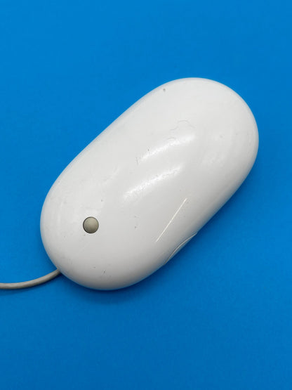 Originali Apple Mighty Mouse A1152 Laidinė Balta Pelė EMC No.: 2058