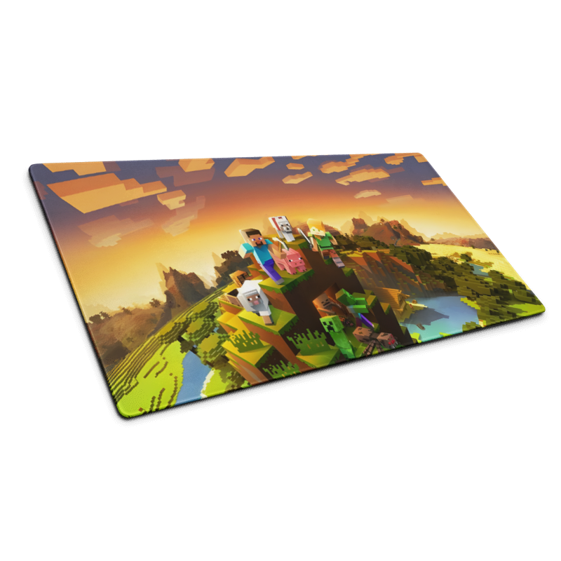 Minecraft ,,Adventure Awaits'' Žaidimų Kilimėlis Mousepad