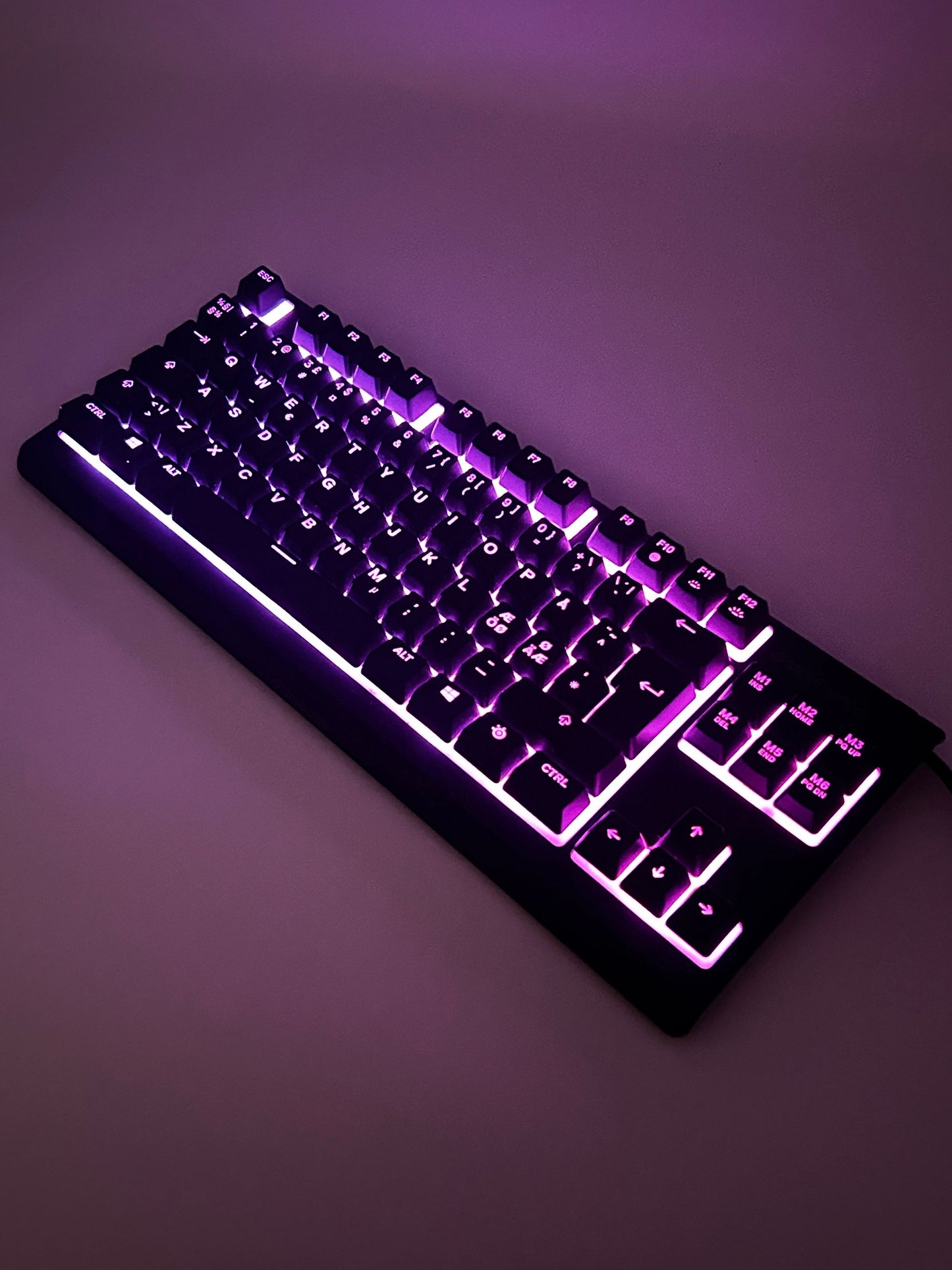 SteelSeries APEX 3 TKL Membraninė Gaming Žaidimų Klaviatūra