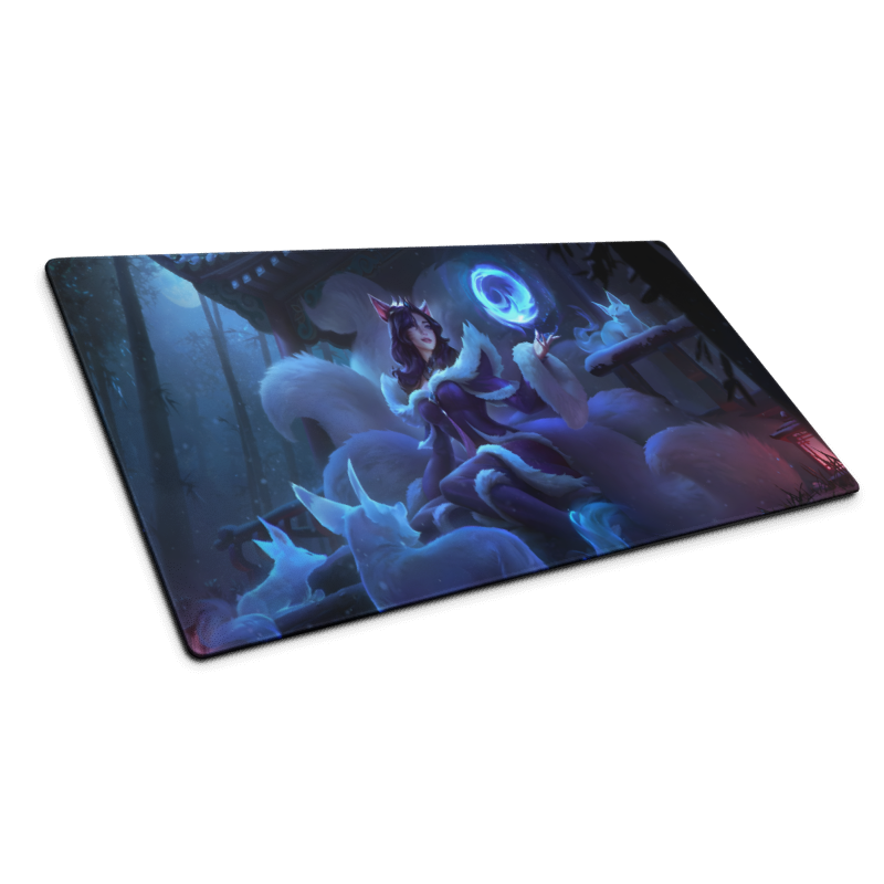 Ahri's Enchanted Night - League of Legends Žaidimų Kilimėlis Mousepad