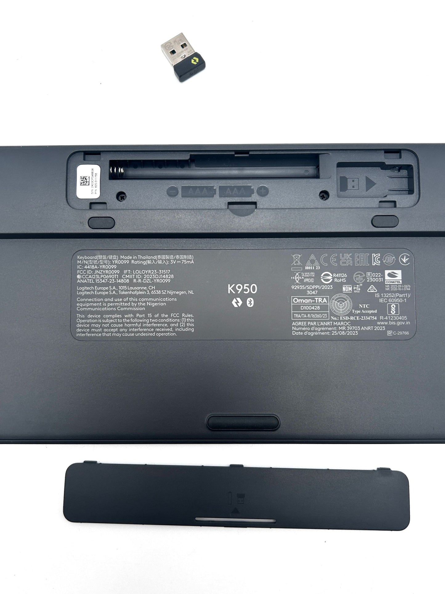 Logitech K950 Wireless Belaidė Ofiso / Darbo Klaviatūra