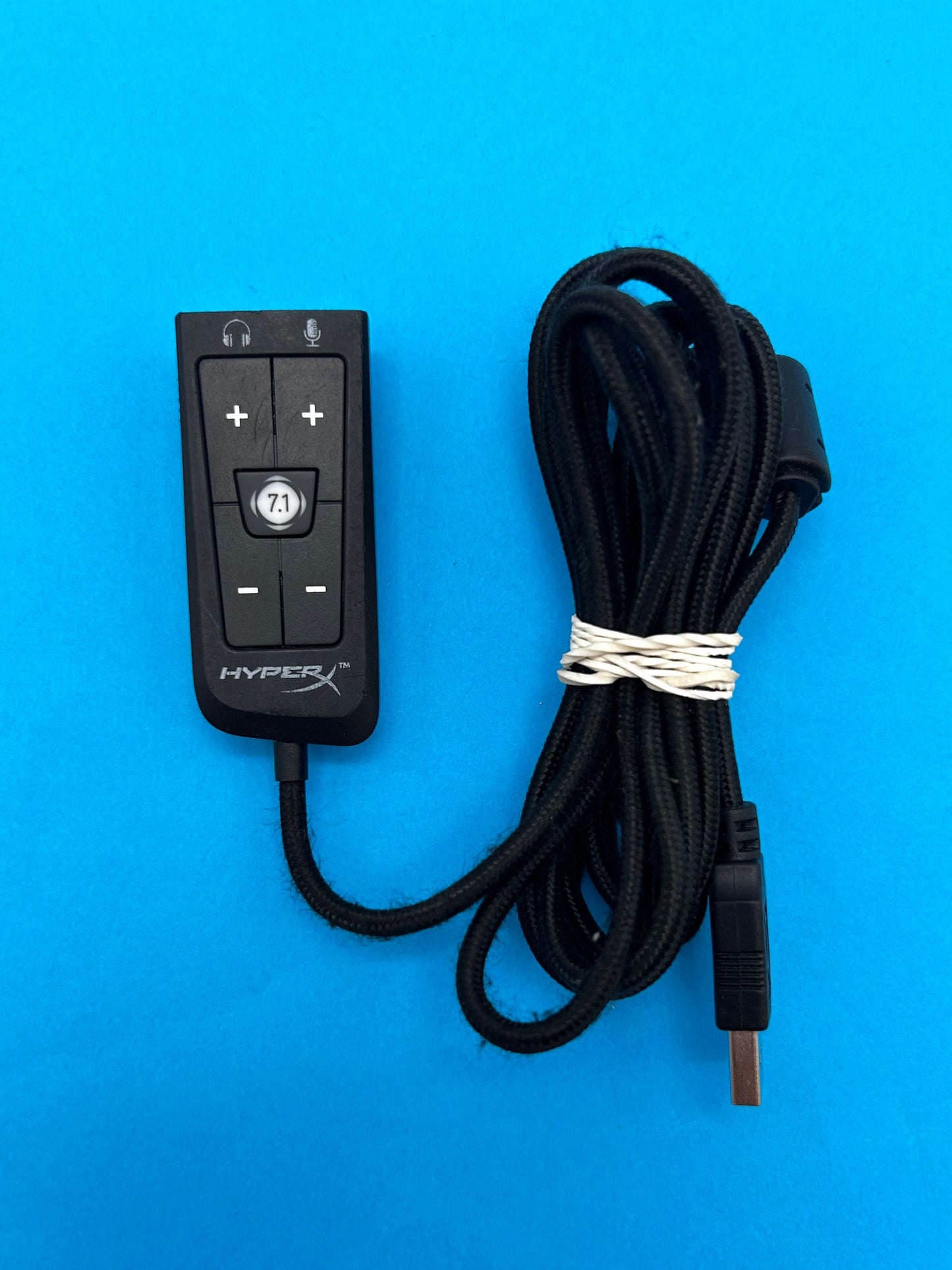 HyperX Cloud II Audio Control Surround Sound Button Card Box