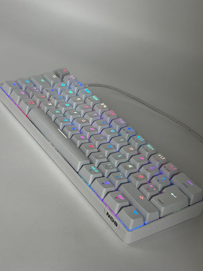 NOS C450 Mini Pro RGB Gaming Mechaninė Žaidimų Klaviatūra
