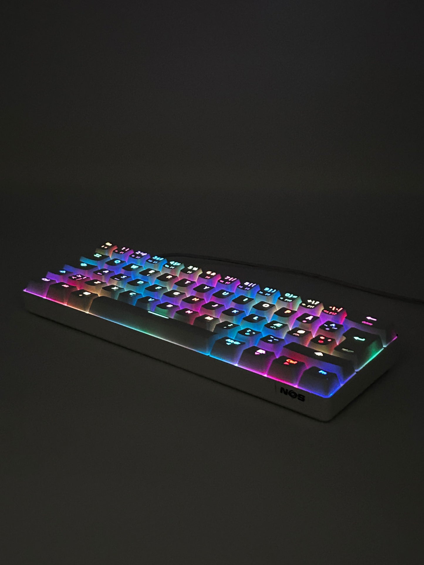 NOS C450 Mini Pro RGB Gaming Mechaninė Žaidimų Klaviatūra