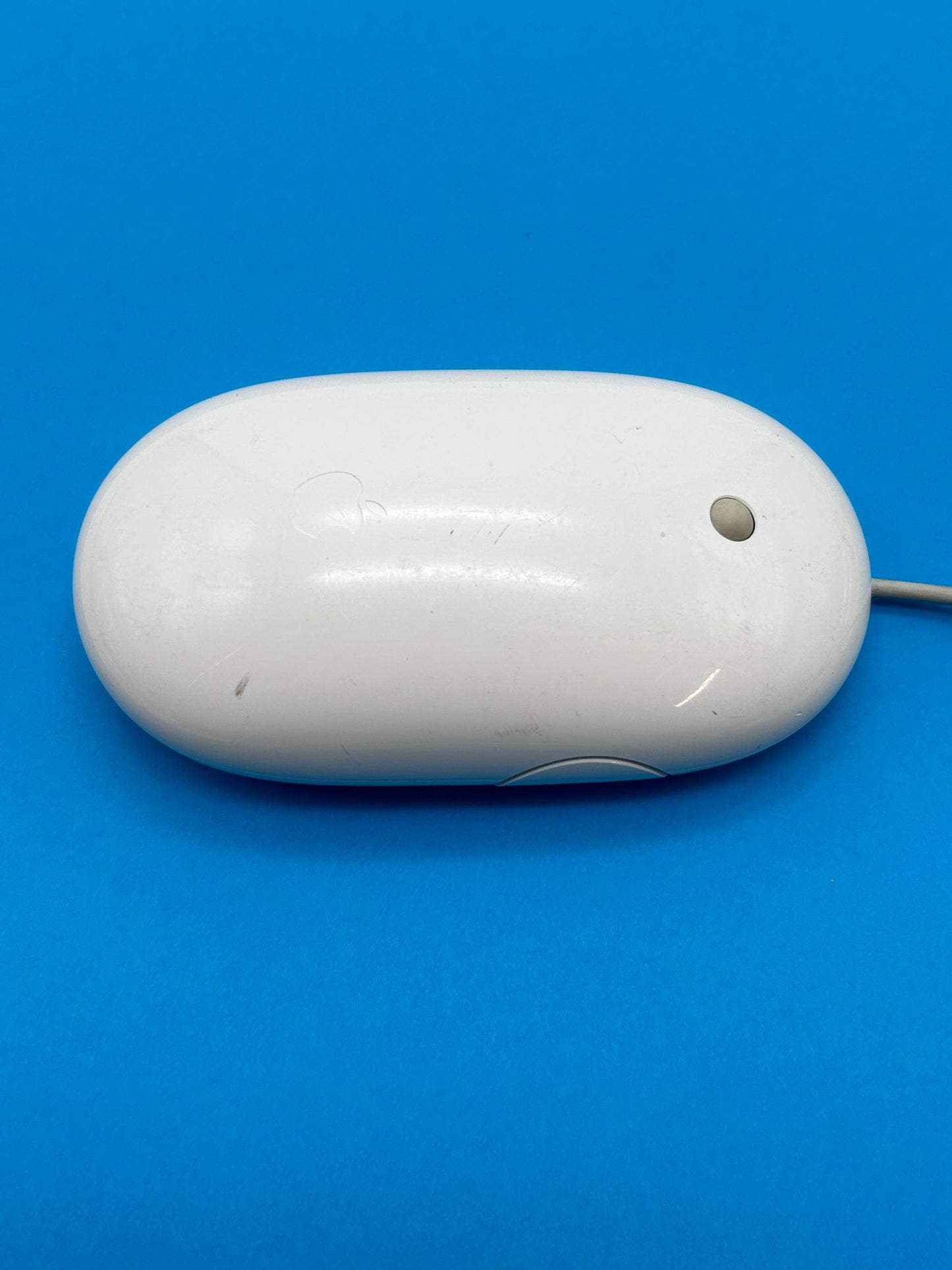 Originali Apple Mighty Mouse A1152 Laidinė Balta Pelė EMC No.: 2058