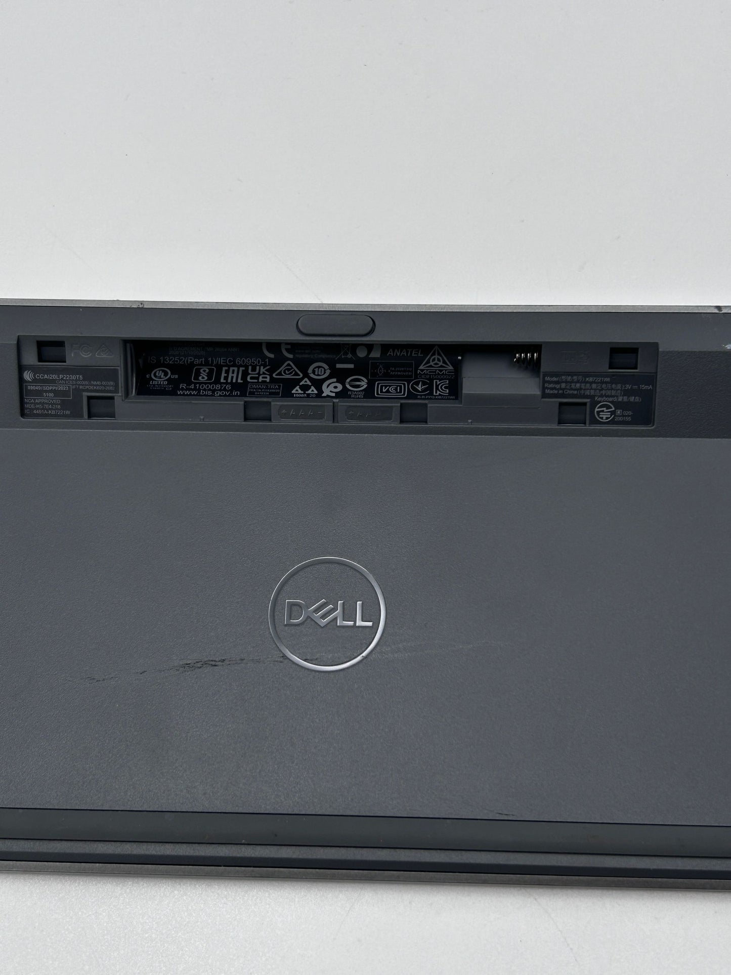 Originali Dell KB7221Wt Belaidė Wireless Darbo / Ofiso Klaviatūra