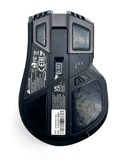 Corsair Ironclaw RGB Belaidė Wireless Gaming Juoda Pelė