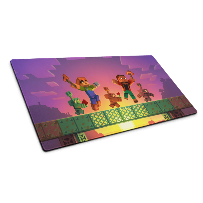 Minecraft ,,Sunset Jump'' Žaidimų Kilimėlis Mousepad