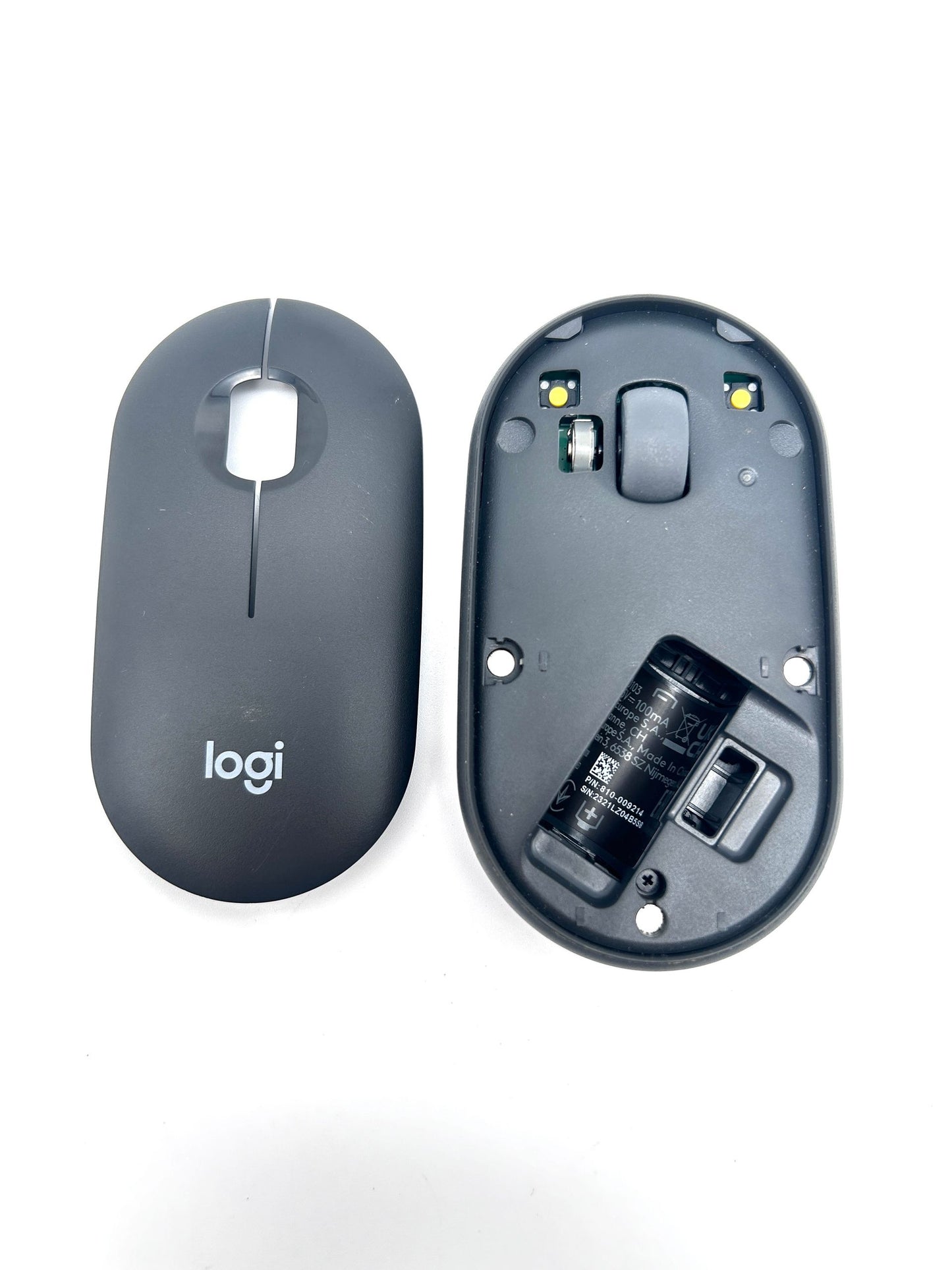 Originali Logitech Pebble Mouse 2 M350s Belaidė Wireless Pilka Pelė