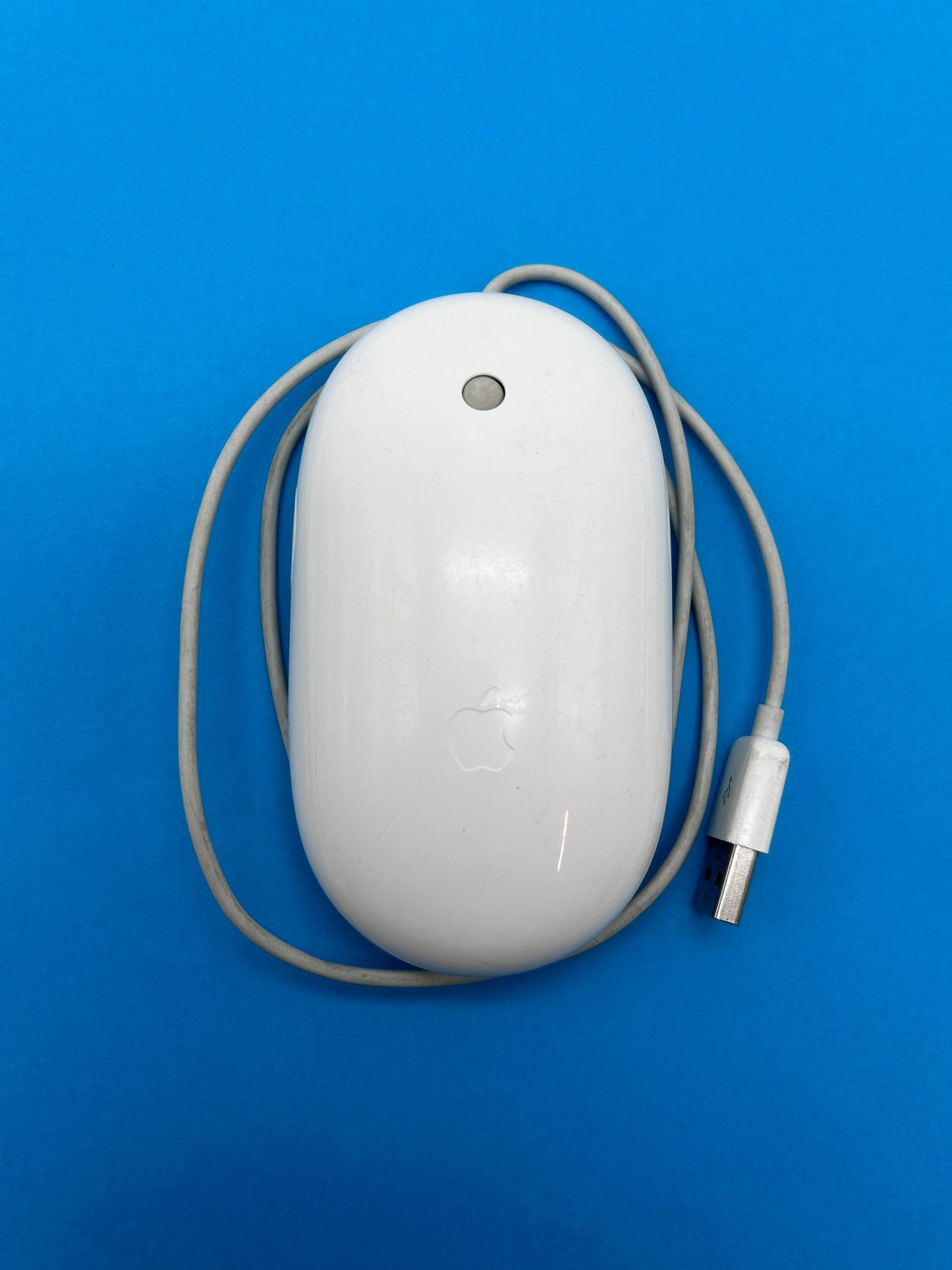 Originali Apple Mighty Mouse A1152 Laidinė Balta Pelė EMC No.: 2058