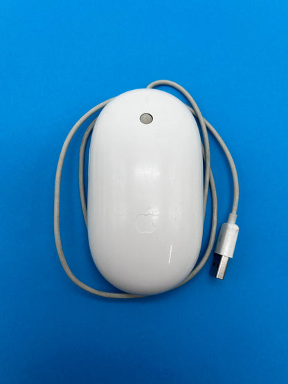 Originali Apple Mighty Mouse A1152 Laidinė Balta Pelė EMC No.: 2058